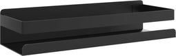 vidaXL - Doucherekje - 30x10x6 - cm - geborsteld - 304 - roestvrij - staal - matzwart