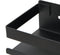 vidaXL - Doucherekje - 30x10x6 - cm - geborsteld - 304 - roestvrij - staal - matzwart