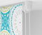 vidaXL - Doucherolgordijn - 90x240 - cm - stofbreedte - 86 - cm
