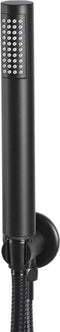 vidaXL - Douchesysteem - roestvrij - staal - 201 - zwart
