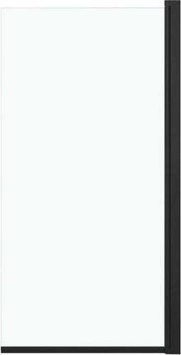 vidaXL - Douchewand - 68x130 - cm - ESG - zwart
