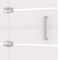 vidaXL - Douchewand - inklapbaar - 100x140 - cm - ESG - wit