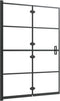 vidaXL - Douchewand - inklapbaar - 100x140 - cm - ESG - zwart
