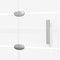 vidaXL - Douchewand - inklapbaar - 120x140 - cm - ESG - wit