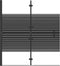 vidaXL - Douchewand - inklapbaar - 120x140 - cm - ESG - zwart