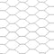 vidaXL Draadgaas hexagonaal 25x0.5 m staal met PVC coating grijs