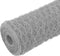 vidaXL Draadgaas hexagonaal 25x0.75 m staal met PVC coating grijs