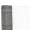 vidaXL Draadgaas hexagonaal 25x1.2 m gegalvaniseerd staal zilver