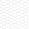 vidaXL Draadgaas hexagonaal 25x1.5 m gegalvaniseerd staal zilver