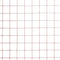 vidaXL Draadgaas vierkant 10x0.5 m staal met PVC coating rood