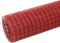 vidaXL Draadgaas vierkant 10x0.5 m staal met PVC coating rood