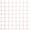 vidaXL Draadgaas vierkant 25x0.5 m staal met PVC coating rood