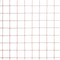 vidaXL Draadgaas vierkant 25x1 m staal met PVC coating rood
