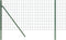 vidaXL - Draadgaashek - 0,8x25 - m - gegalvaniseerd - staal - groen