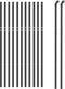 vidaXL - Draadgaashek - 0,8x25 - m - gegalvaniseerd - staal - antracietkleur