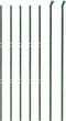 vidaXL - Draadgaashek - 1,4x10 - m - gegalvaniseerd - staal - groen