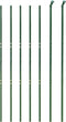 vidaXL - Draadgaashek - 1,8x10 - m - gegalvaniseerd - staal - groen