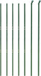 vidaXL - Draadgaashek - 1,8x10 - m - gegalvaniseerd - staal - groen