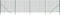 vidaXL - Draadgaashek - 2,2x10 - m - gegalvaniseerd - staal - groen