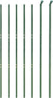 vidaXL - Draadgaashek - 2x10 - m - gegalvaniseerd - staal - groen