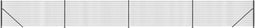 vidaXL - Draadgaashek - met - flens - 0,8x10 - m - antracietkleurig