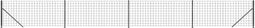 vidaXL - Draadgaashek - met - flens - 0,8x10 - m - antracietkleurig