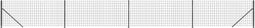 vidaXL - Draadgaashek - met - flens - 0,8x10 - m - antracietkleurig