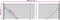 vidaXL - Draadgaashek - met - flens - 0,8x10 - m - groen