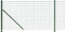 vidaXL - Draadgaashek - met - flens - 0,8x10 - m - groen