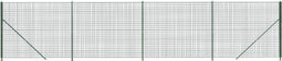 vidaXL - Draadgaashek - met - flens - 1,8x10 - m - groen