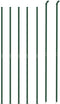 vidaXL - Draadgaashek - met - flens - 1,8x10 - m - groen