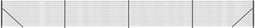 vidaXL - Draadgaashek - met - flens - 1x10 - m - antracietkleurig