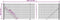 vidaXL - Draadgaashek - met - flens - 1x25 - m - groen