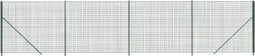 vidaXL - Draadgaashek - met - flens - 2,2x10 - m - groen