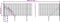 vidaXL - Draadgaashek - met - grondankers - 0,8x10 - m - groen