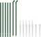 vidaXL - Draadgaashek - met - grondankers - 1,1x10 - m - groen