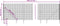 vidaXL - Draadgaashek - met - grondankers - 1,6x10 - m - antracietkleurig