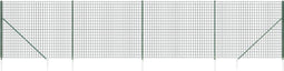 vidaXL - Draadgaashek - met - grondankers - 1,8x10 - m - groen