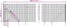 vidaXL - Draadgaashek - met - grondankers - 1,8x10 - m - groen