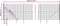 vidaXL - Draadgaashek - met - grondankers - 1,8x10 - m - groen