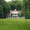 vidaXL - Draadgaashek - met - palen - 25x0,5 - m - staal - groen