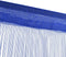 vidaXL - Draadgordijnen - 100x250 - cm - blauw - 2 - st