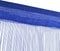 vidaXL - Draadgordijnen - 140x250 - cm - blauw - 2 - st