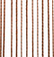 vidaXL - Draadgordijnen - 140x250 - cm - bruin - 2 - st