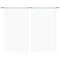 vidaXL - Draadgordijnen - 2 - st - 140x250 - cm - wit