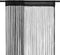 vidaXL - Draadgordijnen - 2 - st - 140x250 - cm - zwart