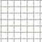 vidaXL - Draadhek - geweven - gaas - 100x85 - cm - 21x21x2,5 - mm - roestvrij - staal