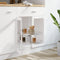 vidaXL - Draadmand - keuken - 2-laags - 180 - graden - 85x44x80 - cm - zilverkleurig