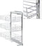 vidaXL - Draadmand - keuken - uittrekbaar - 3-laags - 47x25x56 - cm - zilverkleurig
