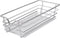 vidaXL - Draadmanden - uittrekbaar - 2 - st - 300 - mm - zilverkleurig